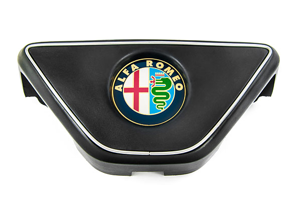 2 Alfa Romeo Milano Emblems – Front & Rear Badges For Spider, Giulia, GT, GTV – Quality Part