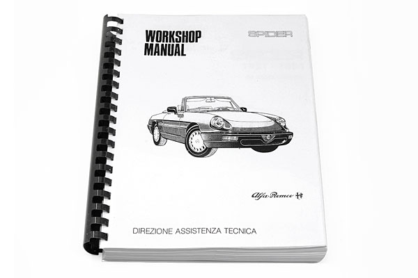 Shop Manual Giulietta | Centerline Alfa, OEM & Aftermarket Alfa